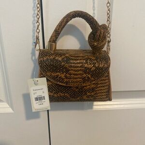 Mini Gold chained mini Crossbody